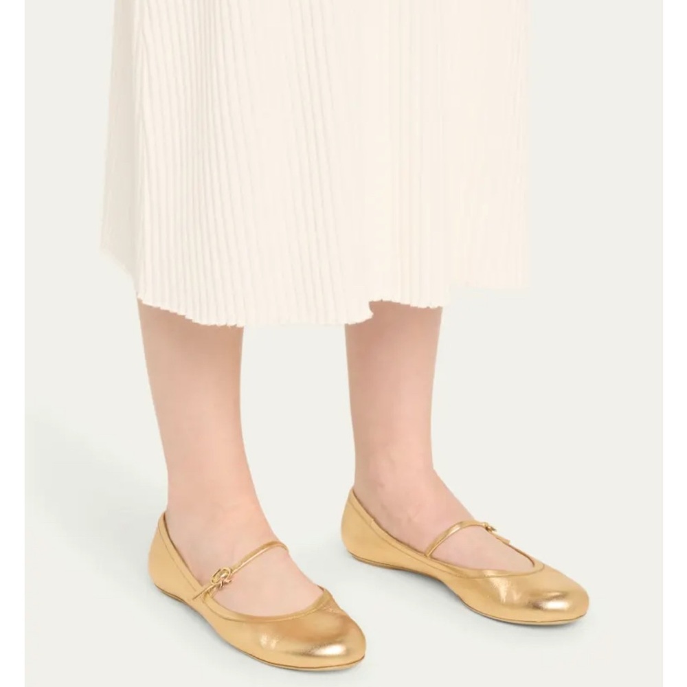 NIB Gianvito Rossi Carla Nappa Silk Washed Mekong - Picture 14 of 15
